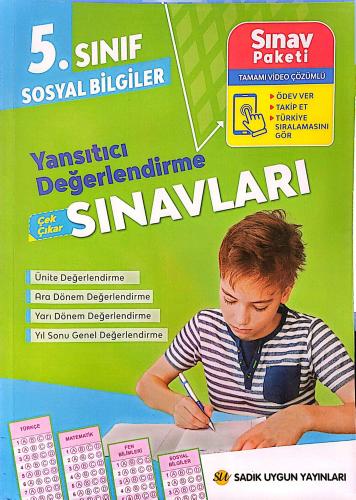 5. Sınıf Sosyal Bilgiler Yansıtıcı Değerlendirme Sınavları