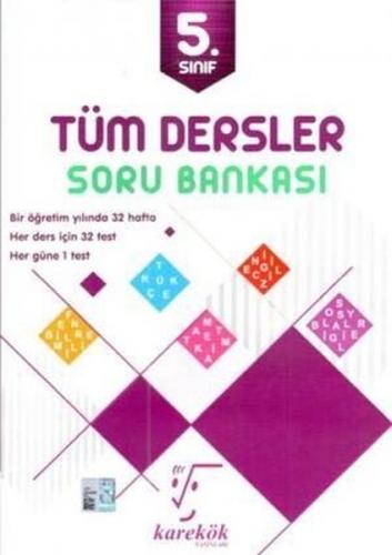 5. Sınıf Tüm Dersler Soru Bankası - Komisyon | Karekök - 9786059433297