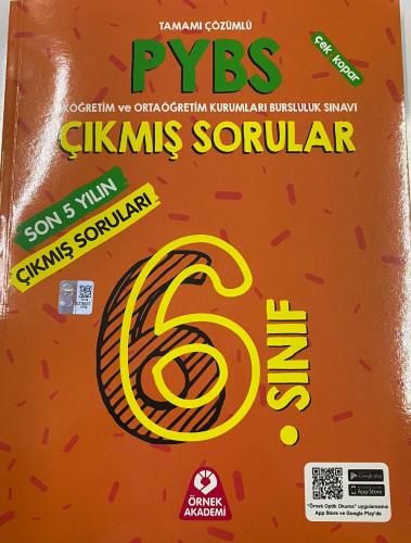 6. Sınıf Bursluluk Çıkmış Soruları - Komisyon | Örnek Akademi - 978625