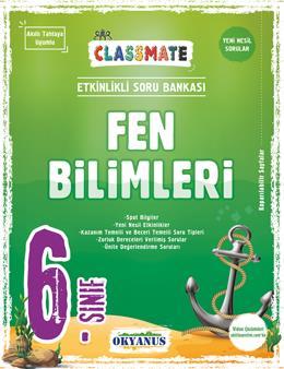 6. Sınıf Fen Bilimleri Soru Bankası Classmate ( İadesizdir )