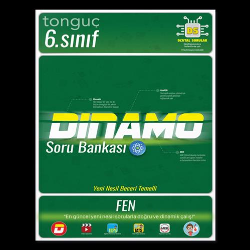 6.sınıf Dinamo Fen Bilimleri Soru Bankası - Komisyon | Tonguç - 978625