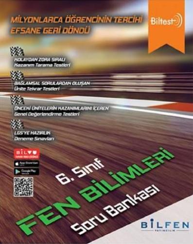 6. Sınıf Fen Bilimleri Soru Bankası Biltest