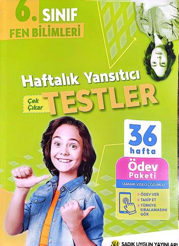 6. Sınıf Fen Bilimleri Haftalık Yansıtıcı Testler