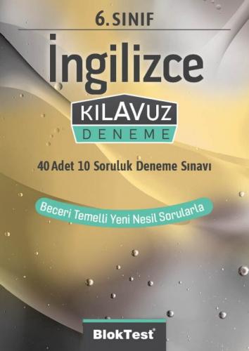 6. Sınıf İngilizce Kılavuz Deneme - Komisyon | Bloktest - 978625722300