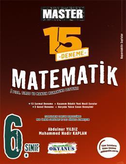 6. Sınıf Matematik 15 Deneme Master ( İadesizdir ) - Abdulnur Yıldız |
