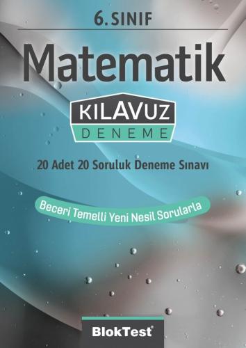 6. Sınıf Matematik Kılavuz Deneme - Kolektif | Bloktest - 978625722302