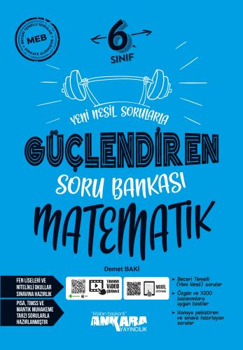 6. Sınıf Matematik Soru Bankası Güçlendiren - Komisyon | Ankara - 9786