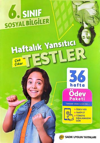 6. Sınıf Sosyal Bilgiler Haftalık Yansıtıcı Testler