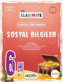 6. Sınıf Sosyal Bilgiler Soru Bankası Classmate ( İadesizdir )
