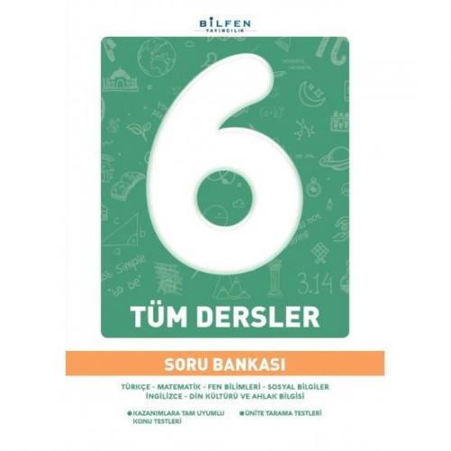 6. Sınıf Tüm Dersler Soru Bankası