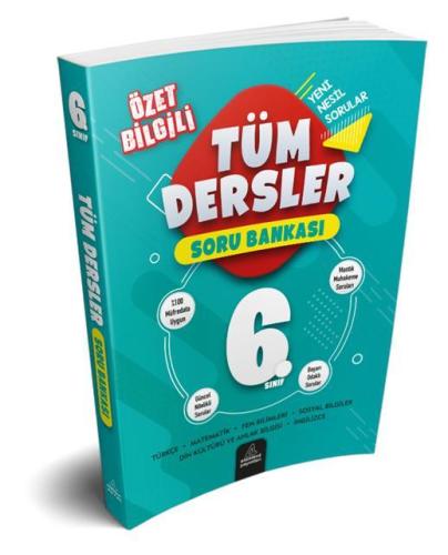 Tüm Dersler Soru Bankası 6. Sınıf - Komisyon | Element - 9786052573426