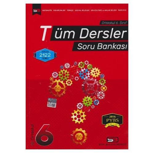 6. Sınıf Tüm Dersler Soru Bankası - Komisyon | Sbm - 9786058325333