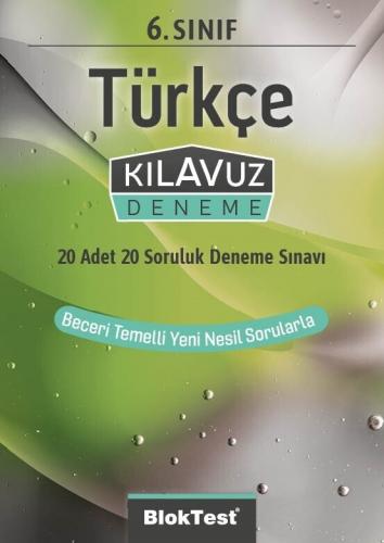 6. Sınıf Türkçe Kılavuz Deneme - Komisyon | Bloktest - 9786257223041