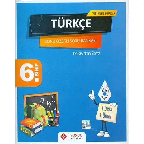 6. Sınıf Türkçe Konu Özetli Soru Bankası Seti - Komisyon | Sonuç Yayın