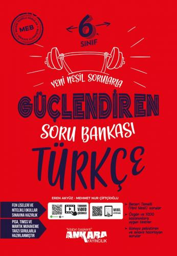 6. Sınıf Türkçe Soru Bankası Güçlendiren - Komisyon | Ankara - 9786052