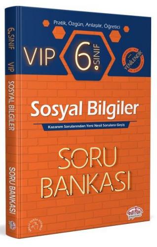 6. Sınıf Vıp Sosyal Bilgiler Soru Bankası Yenilendik