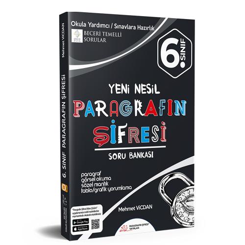 6. Sınıf Yeni Nesil Paragrafın Şifresi Soru Bankası - Mehmet Vicdan | 