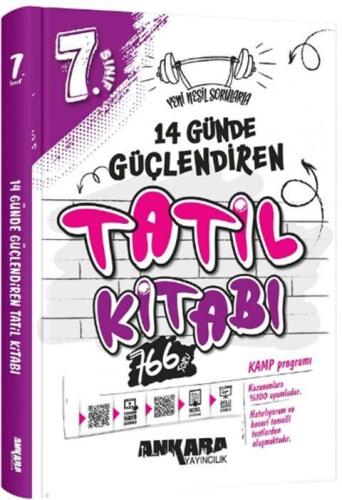 7. Sınıf 14 Günde Güçlendiren Tatil Kitabı - Komisyon | Ankara Yayıncı