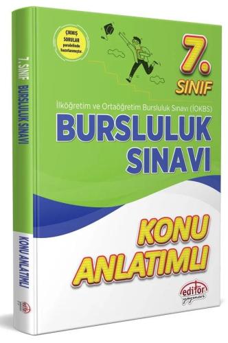 7. Sınıf Bursluluk Sınavı Konu Anlatımlı 2024 - Komisyon | Editör Yayı