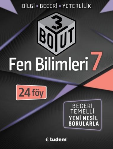 7. Sınıf Fen Bilimleri 3 Boyut 24 Föy