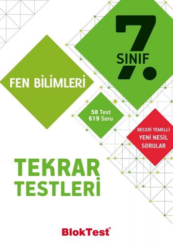 7. Sınıf Fen Bilimleri Tekrar Testleri - | Bloktest - 9786052197936