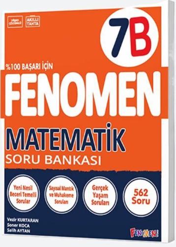 7. Sınıf Matematik Soru Bankası B Fenomen