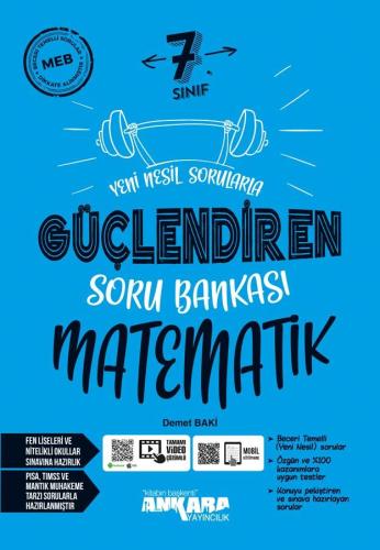 7. Sınıf Matematik Soru Bankası Güçlendiren(iadesiz)