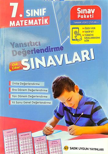 7. Sınıf Matematik Yansıtıcı Değerlendirme Sınavları
