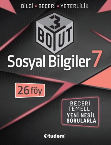 7. Sınıf Sosyal Bilgiler 3 Boyut 26 Föy - Tudem Yazı Kurulu | Tudem Eğ