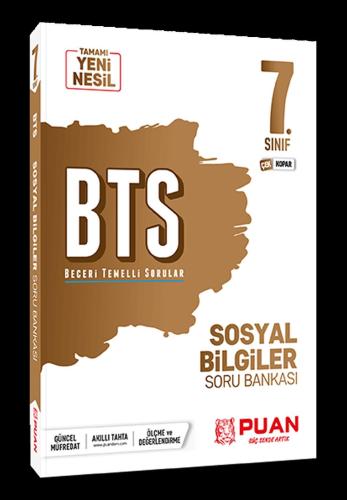 7. Sınıf Sosyal Bilgiler Beceri Temelli Soru Bankası - Komisyon | Puan