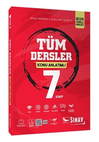 7. Sınıf Tüm Dersler Konu Anlatımlı - Komisyon | Sınav - 9786051234199