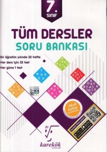 7. Sınıf Tüm Dersler Soru Bankası - Komisyon | Karekök - 9786057554116