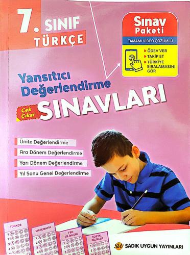 7. Sınıf Türkçe Yansıtıcı Değerlendirme Sınavları