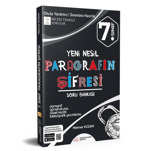 7. Sınıf Yeni Nesil Paragrafın Şifresi Soru Bankası - Mehmet Vicdan | 