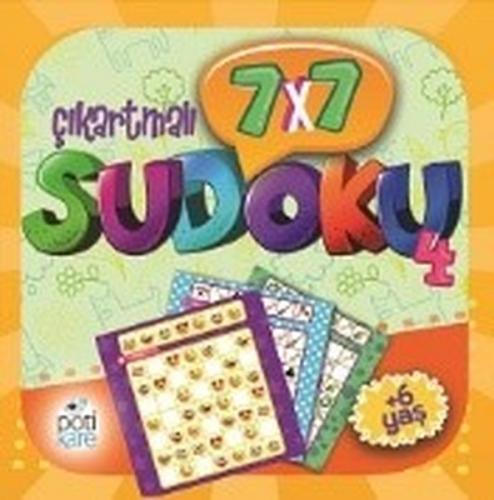 7 X 7 Çıkartmalı Sudoku 4 - +6 Yaş - Kolektif | Pötikare - 97860550836