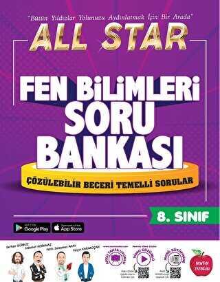 8. Sınıf All Star Fen Bilimleri Soru Bankası