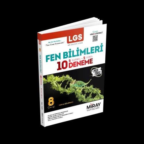 8. Sınıf Fen Bilimleri 10 Deneme