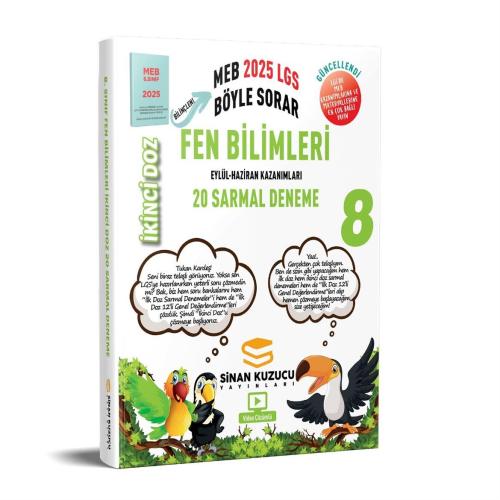8. Sınıf Fen Bilimleri Deneme İkinci Doz