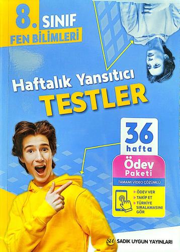 8. Sınıf Fen Bilimleri Haftalık Yansıtıcı Testler