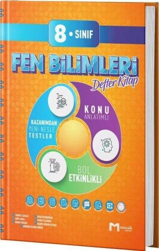 8. Sınıf Fen Bilimleri İntro Defter Kitap