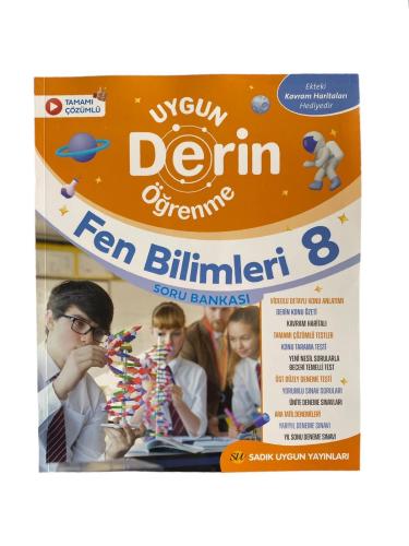 8. Sınıf Fen Bilimleri Soru Bankası Derin Öğrenme