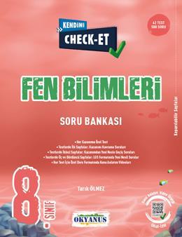 8. Sınıf Fen Bilimleri Soru Bankası Kendini Check Et ( İadesizdir )