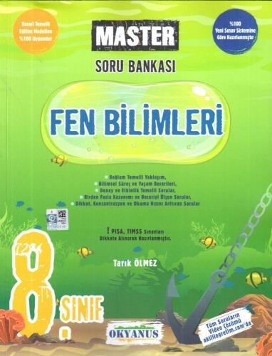 8. Sınıf Fen Bilimleri Soru Bankası Master ( İadesizdir )
