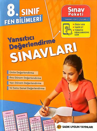 8. Sınıf Fen Bilimleri Yansıtıcı Değerlendirme Sınavları