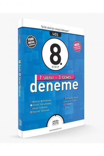 8. Sınıf Lgs Deneme 7 Sıralı 3 Genel 2022 - Kolektif | Rota - 97860594