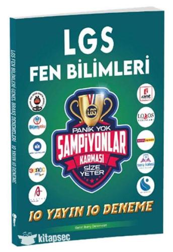 8. Sınıf Lgs Fen Bilimleri 10 Deneme Şampiyonlar Karması