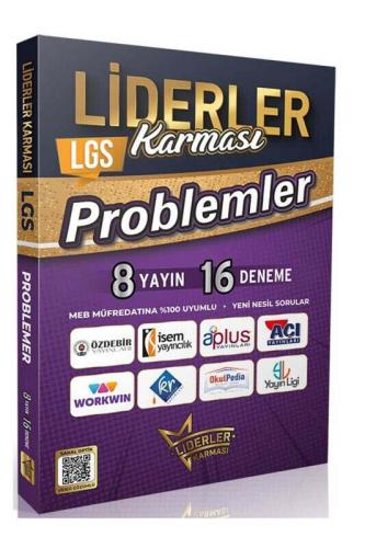 8. Sınıf Lgs Problemler 8 Yayın 16 Deneme 2024 - Komisyon | Liderler K