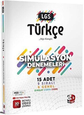 8. Sınıf Lgs Türkçe Simülasyon 15 Deneme - Komisyon | - 9786051949697