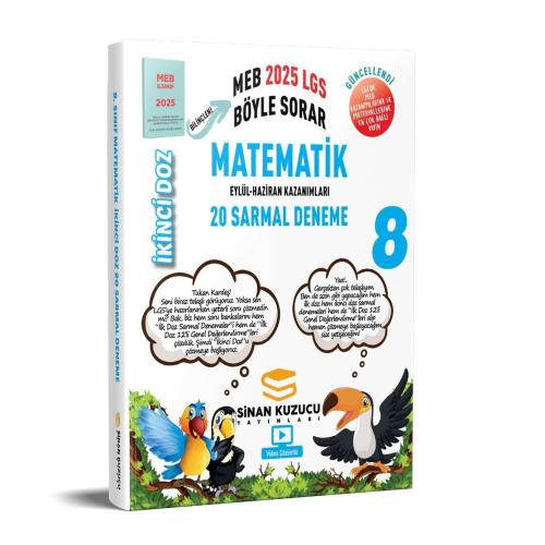 8. Sınıf Matematik Deneme İkinci Doz