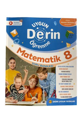 8. Sınıf Matematik Soru Bankası Derin Öğrenme - Kolektif | Sadık Uygun